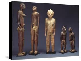 A Group of Lobi Figures-null-Stretched Canvas