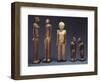 A Group of Lobi Figures-null-Framed Premium Giclee Print