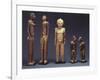 A Group of Lobi Figures-null-Framed Giclee Print