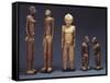 A Group of Lobi Figures-null-Framed Stretched Canvas
