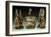 A Group of Male and Female Yoruba Twin Figures-null-Framed Giclee Print