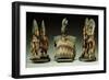 A Group of Male and Female Yoruba Twin Figures-null-Framed Giclee Print