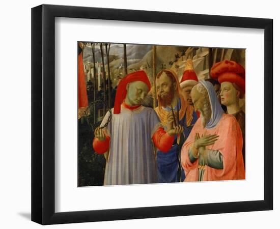 A group of men (around 1430)-null-Framed Giclee Print