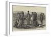 A Group of Nagas, the Tribe by Whom Lieutenant Holcombe Was Murdered-null-Framed Giclee Print