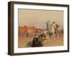 A Group of North African Horsemen, 1928 (Oil on Canvas)-Henri Emilien Rousseau-Framed Giclee Print