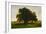 A group of oaktrees, Apremont, France. 1855 Canvas, 63,5 x 99,5 cm R. F. 1447.-Theodore Rousseau-Framed Giclee Print