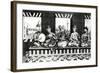 A Group of Oriental Musicians-null-Framed Giclee Print