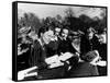 A Group of Polish Women at the Marie Curie School for Girls Study English with Their Teacher-null-Framed Stretched Canvas