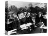 A Group of Polish Women at the Marie Curie School for Girls Study English with Their Teacher-null-Stretched Canvas