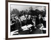 A Group of Polish Women at the Marie Curie School for Girls Study English with Their Teacher-null-Framed Photographic Print