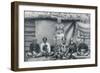 A group of Samoans, including the well-known rebel Mata'afa Iosefo (the standing figure), 1902-Thomas Andrew-Framed Photographic Print