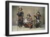 A Group of Samurai, C1890-null-Framed Giclee Print