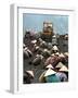 A Group of Scavenger Coal Workers-null-Framed Photographic Print