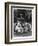 A Group of Seagift Whippets around a Fountain. Owned by Whitwell-null-Framed Photographic Print