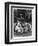 A Group of Seagift Whippets around a Fountain. Owned by Whitwell-null-Framed Photographic Print