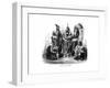 A Group of Sioux Indians, 1872-null-Framed Giclee Print