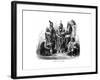 A Group of Sioux Indians, 1872-null-Framed Giclee Print