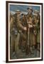 A Group of Soldiers, from British Artists at the Front, Continuation of the Western Front, 1918-Christopher Richard Wynne Nevinson-Framed Giclee Print