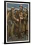 A Group of Soldiers, from British Artists at the Front, Continuation of the Western Front, 1918-Christopher Richard Wynne Nevinson-Framed Giclee Print