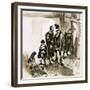 A Group of Tax Collectors Vainly Hammering on William Shakespeare's Door-Neville Dear-Framed Giclee Print