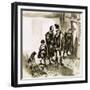 A Group of Tax Collectors Vainly Hammering on William Shakespeare's Door-Neville Dear-Framed Giclee Print