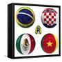 A Group of the World Cup-croreja-Framed Stretched Canvas