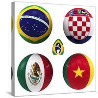 A Group of the World Cup-croreja-Stretched Canvas