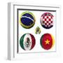 A Group of the World Cup-croreja-Framed Art Print