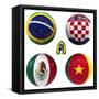 A Group of the World Cup-croreja-Framed Stretched Canvas