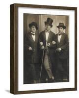 A Group of Three Transvestites-null-Framed Photographic Print