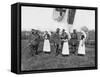 A Group of Unidentified Officers-null-Framed Stretched Canvas