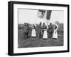 A Group of Unidentified Officers-null-Framed Photographic Print