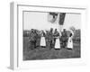 A Group of Unidentified Officers-null-Framed Photographic Print