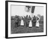 A Group of Unidentified Officers-null-Framed Photographic Print