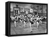 A Group of Women Dancing-null-Framed Stretched Canvas