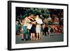 A Group of Young People Giving Free Hugs, Union Square, New York-Sabine Jacobs-Framed Photographic Print