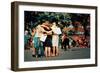 A Group of Young People Giving Free Hugs, Union Square, New York-Sabine Jacobs-Framed Photographic Print