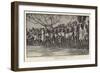 A Groups of Natives on the Relief Works at Deori Panagar, Near Jubbulpore-null-Framed Giclee Print