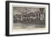 A Groups of Natives on the Relief Works at Deori Panagar, Near Jubbulpore-null-Framed Giclee Print