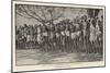 A Groups of Natives on the Relief Works at Deori Panagar, Near Jubbulpore-null-Mounted Giclee Print