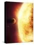 A Growing Sun About to Burn a Nearby Planet-Stocktrek Images-Stretched Canvas