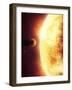 A Growing Sun About to Burn a Nearby Planet-Stocktrek Images-Framed Premium Photographic Print