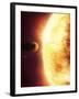 A Growing Sun About to Burn a Nearby Planet-Stocktrek Images-Framed Photographic Print