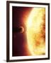 A Growing Sun About to Burn a Nearby Planet-Stocktrek Images-Framed Photographic Print