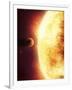 A Growing Sun About to Burn a Nearby Planet-Stocktrek Images-Framed Photographic Print