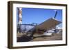 A Gruman Tbf Avenger Torpedo Bomber Chocked Down at the Ford Island Airfield-null-Framed Photographic Print