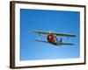 A Grumman F3F Biplane in Flight-Stocktrek Images-Framed Photographic Print