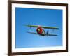 A Grumman F3F Biplane in Flight-Stocktrek Images-Framed Photographic Print