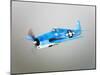 A Grumman F6F Hellcat Fighter Plane in Flight-Stocktrek Images-Mounted Photographic Print