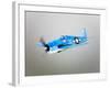 A Grumman F6F Hellcat Fighter Plane in Flight-Stocktrek Images-Framed Photographic Print